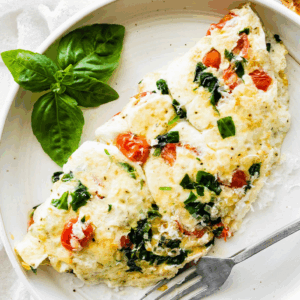 Egg White Veggies Omelet