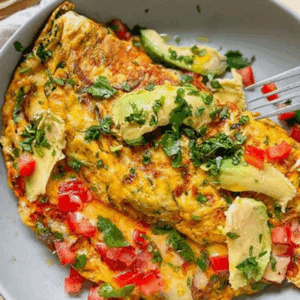Mexican omelette