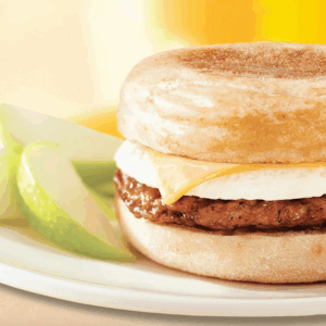 Turkey Sausage, Egg, Cheese